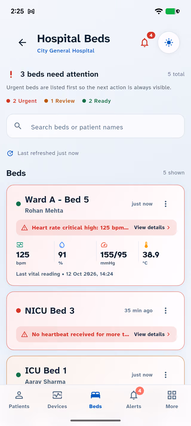 ArogyaSync app